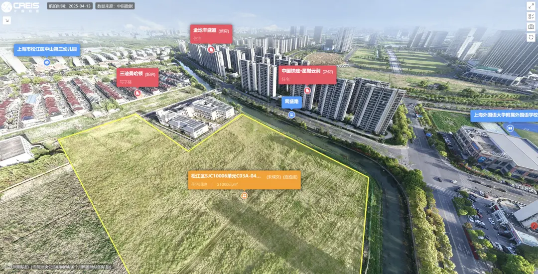 上海第四批土拍97亿收官！保利溢价26%东外滩抢地，中铁建拿下松江新城